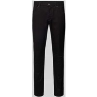 bugatti Regular Fit Hose im 5-Pocket-Design Modell 'CORDOBA' in Black, Größe 32/34 von Bugatti