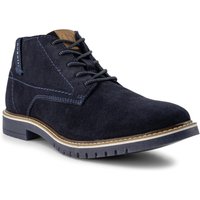 bugatti Herren Desert Boots blau Velours von Bugatti