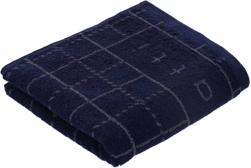bugatti Handtuch "Perezzi", (2 St.), Jacquard in smartem Karolook von Bugatti