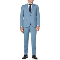 bugatti Herren Anzug blau Schurwoll-Stretch von Bugatti