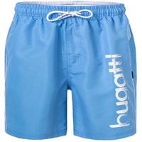 bugatti Herren Badeshorts blau Mikrofaser Mit Prints von Bugatti