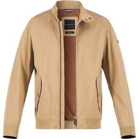 bugatti Herren Blouson beige Baumwolle unifarben von Bugatti