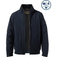 bugatti Herren Blouson blau unifarben von Bugatti