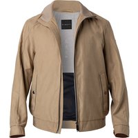 bugatti Herren Blouson braun Mikrofaser unifarben von Bugatti