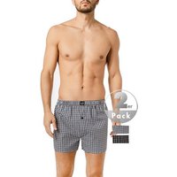 bugatti Herren Boxershorts schwarz Baumwolle gemustert von Bugatti