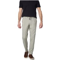 bugatti Herren Bundfaltenhose grau meliert bugatti Herren Bundfaltenhose grau meliert von Bugatti