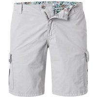 bugatti Herren Cargoshorts grau Baumwolle von Bugatti