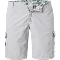 bugatti Herren Cargoshorts grau Baumwolle von Bugatti