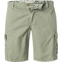 bugatti Herren Cargoshorts grün Baumwolle von Bugatti