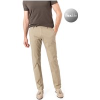 bugatti Herren Chino beige Baumwolle von Bugatti