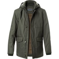 bugatti Herren Funktionsjacke grau Mikrofaser unifarben von Bugatti