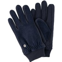 bugatti Herren Handschuhe blau Textil von Bugatti