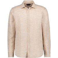 bugatti Herren Hemd beige/braun Leinen bugatti Herren Hemd beige/braun Leinen von Bugatti