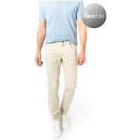 bugatti Herren Hose beige Baumwolle von Bugatti