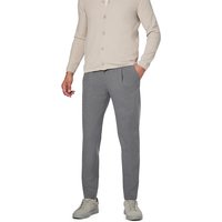 bugatti Herren Bundfaltenhose grau von Bugatti