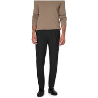 bugatti Herren Bundfaltenhose grau von Bugatti