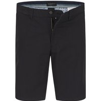 bugatti Herren Shorts schwarz Baumwolle von Bugatti
