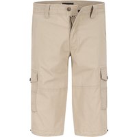 bugatti Herren Cargoshorts beige Baumwolle von Bugatti
