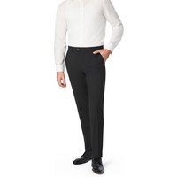 bugatti Herren Hose blau Schurwoll-Stretch von Bugatti