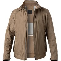 bugatti Herren Jacke braun Mikrofaser unifarben von Bugatti