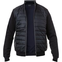 bugatti Herren Jacke schwarz unifarben von Bugatti