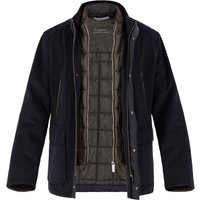 bugatti Herren Jacke blau unifarben von Bugatti
