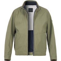 bugatti Herren Blouson grün Mikrofaser unifarben von Bugatti