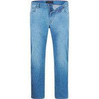 bugatti Herren Jeans blau Baumwoll-Stretch von Bugatti