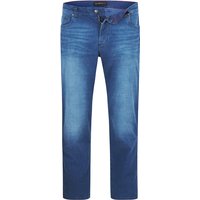 bugatti Herren Jeans blau Baumwoll-Stretch von Bugatti