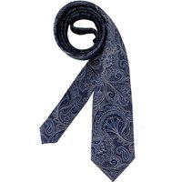 bugatti Herren Krawatte blau Seide gemustert von Bugatti
