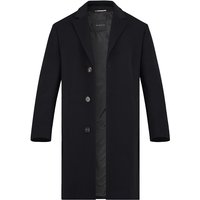 bugatti Herren Mäntel schwarz unifarben von Bugatti