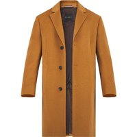 bugatti Herren Mantel braun unifarben von Bugatti