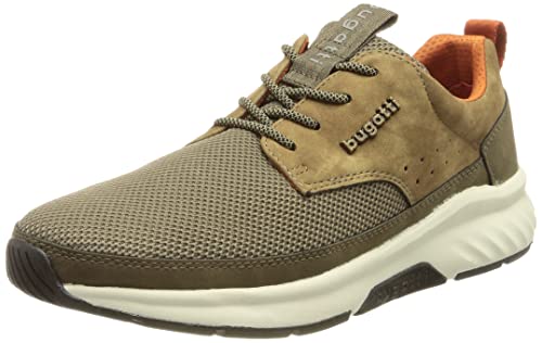 bugatti Herren Nirvana Exko Sneaker, Light Brown, 46 EU von bugatti