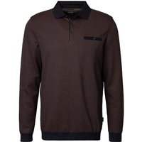 bugatti Herren Polo-Shirt braun von Bugatti