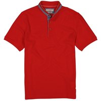 bugatti Herren Polo-Shirt rot Baumwoll-Piqué von Bugatti