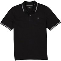 bugatti Herren Polo-Shirt schwarz von Bugatti