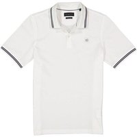 bugatti Herren Polo-Shirt weiß von Bugatti