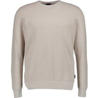 bugatti Herren Pullover beige unifarben von Bugatti