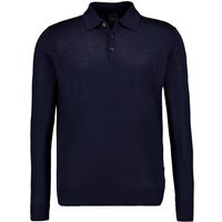 bugatti Herren Pullover blau Merinowolle unifarben bugatti Herren Pullover blau Merinowolle unifarben von Bugatti