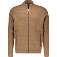 bugatti Herren Cardigan braun unifarben von Bugatti