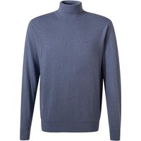 bugatti Herren Rollkragenpullover lila unifarben von Bugatti