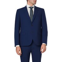 bugatti Herren Sakko blau Schurwoll-Stretch von Bugatti