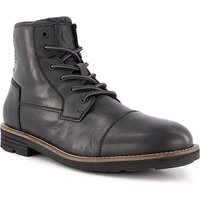 bugatti Herren Schnürboots schwarz Glattleder von Bugatti