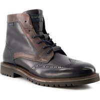 bugatti Herren Schnürboots schwarz Glattleder von Bugatti