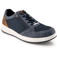 bugatti Herren Sneaker blau Textil & Canvas von Bugatti