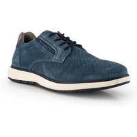 bugatti Herren Schnürschuhe blau Veloursleder bugatti Herren Schnürschuhe blau Veloursleder von Bugatti