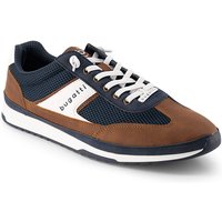 bugatti Herren Sneaker braun/cognac Textil von Bugatti