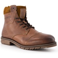 bugatti Herren Schnürboots braun Glattleder von Bugatti