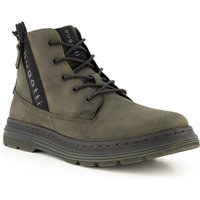 bugatti Herren Schnürboots grün Glattleder von Bugatti