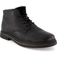 bugatti Herren Desert Boots schwarz Glattleder von Bugatti